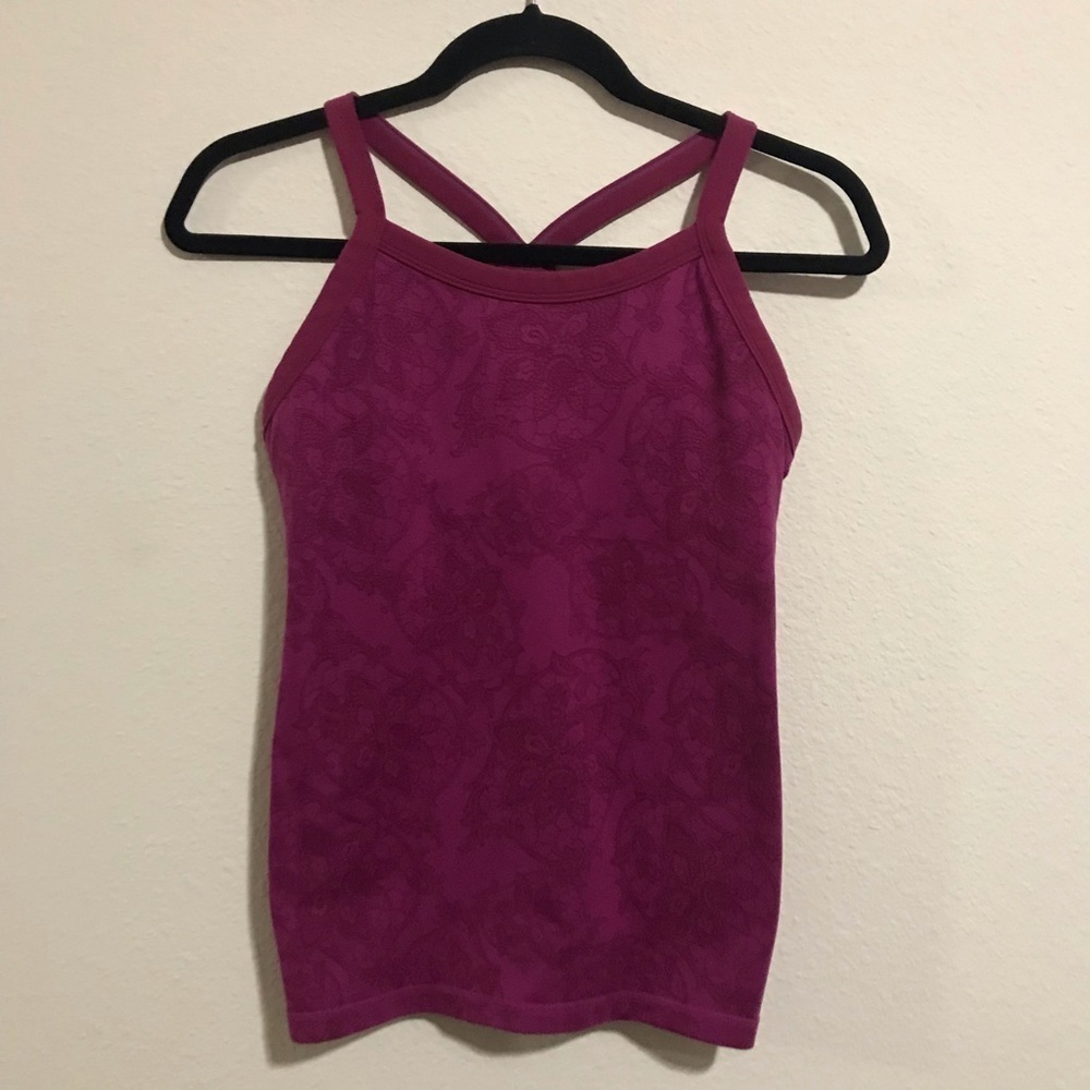 lululemon athletica Plum Magenta Tank Top